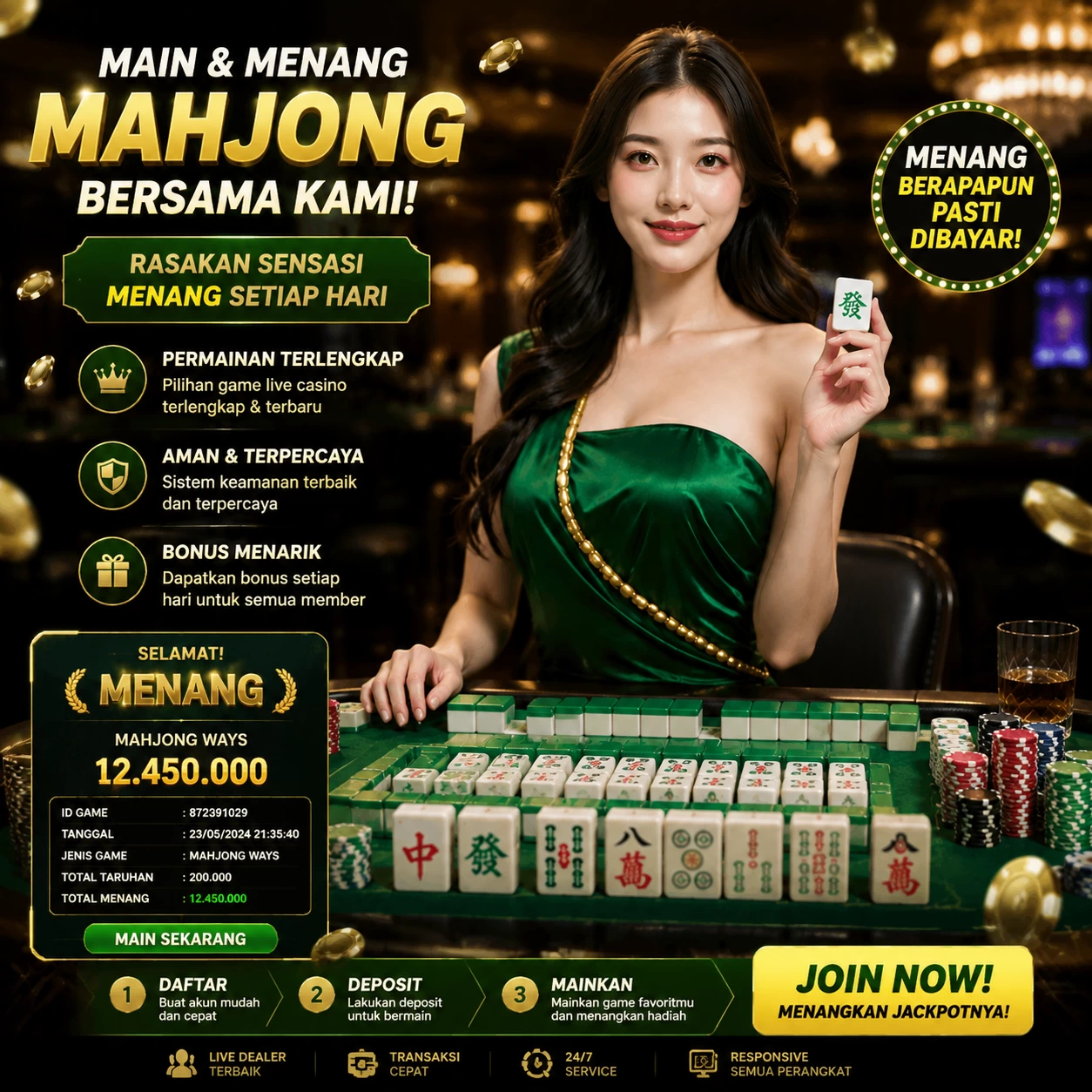 Yang berubah di beton138: bookmark, e-wallet, turnover